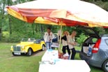 Presentation and exhibition of cars